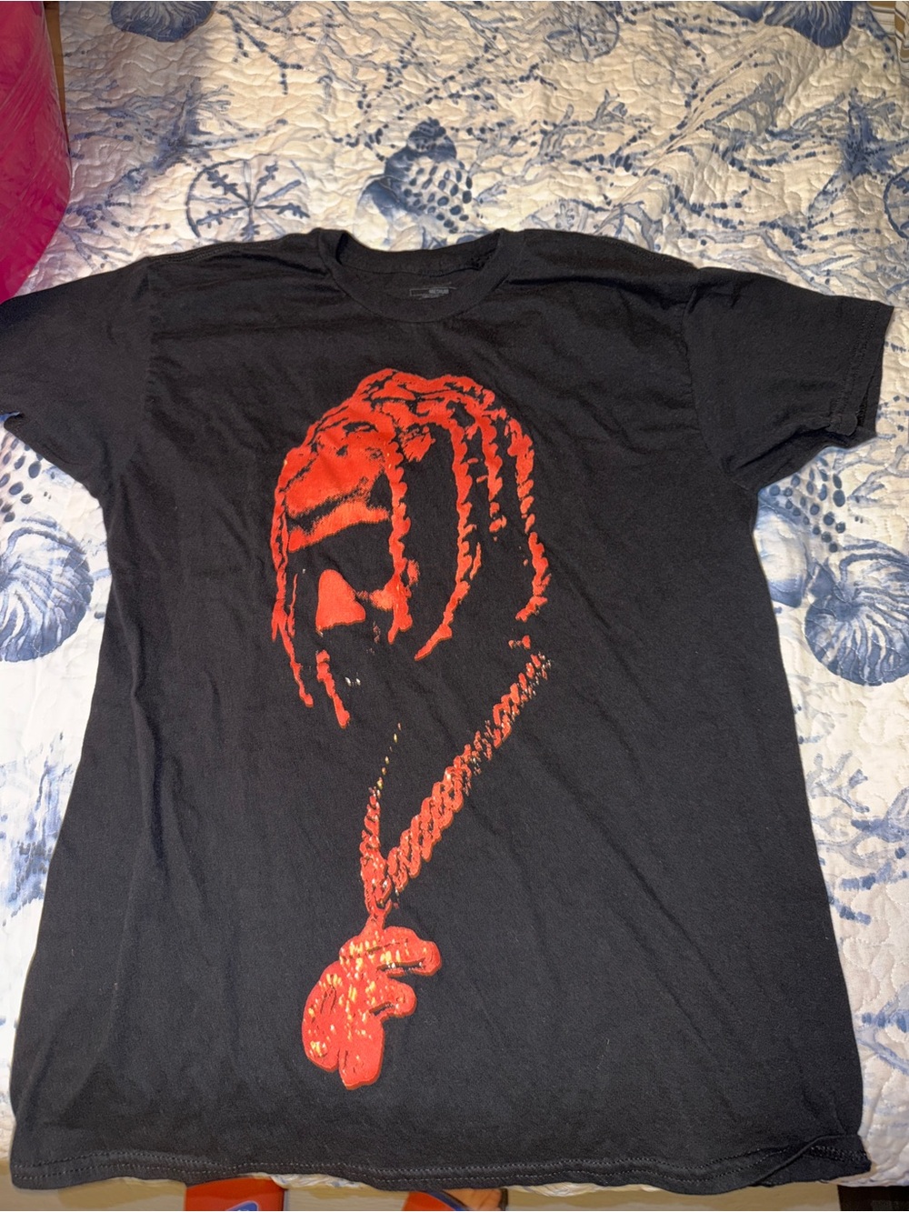 Black & Red Graphic Men’s T-Shirt